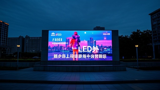 户外LED拼接屏为户外空间增添视觉魅力